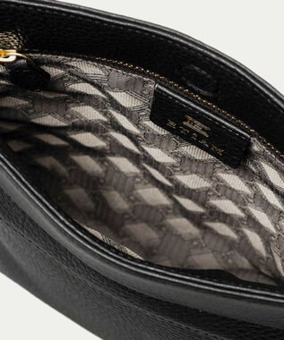 GOTAIRIKU 【ETIAM】シュリンク 縦型ショルダーバッグ《Grace》 ブラック系