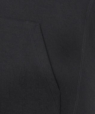 BEIGE， 【洗える】BROOM / スウェット風オーバーサイズドロストパーカー Black