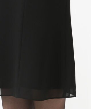 自由区 FORMAL 【人気NO.1 / 洗える】ボレロ風ワンピース ブラック系