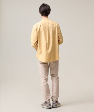 J.PRESS MEN このさりげなさが大人気【IVY COLLECTION】【UNISEX】バックブルオックスガーメントダイ シャツ イエロー系