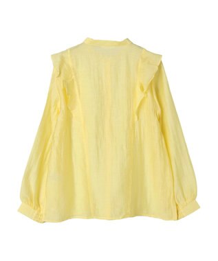 Green Parks フリルブラウス Yellow