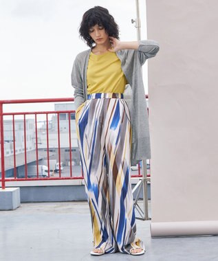 ICB L 【マガジン掲載】 Fully カットソー（番号CH58） イエロー系