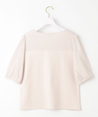 ANY SIS シアーコンビ プルオーバー アイボリー