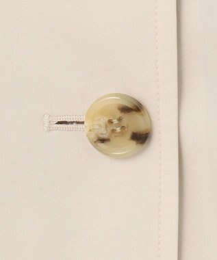 ANY SIS 【洗える】ライトプルーフハーフ トレンチ コート アイボリーベージュ