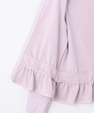 ANY KIDS 裾 フリル ラッシュガード ラベンダー