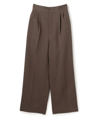 uncrave プルーフウールライクツイル ワイドパンツ