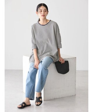 AMERICAN HOLIC ドルマンカットチュニック Border