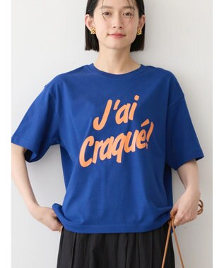 AMERICAN HOLIC Ｏｎｅ　ｗｏｒｄ　ロゴカットプルオーバー Blue