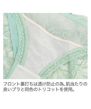 BRADELIS New York 【BRADELIS New York】サポートバックラインスタイルパンティ24S1 ミント