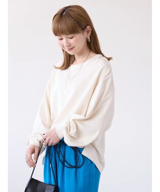 AMERICAN HOLIC 袖ボリュームカットプルオーバー Ivory