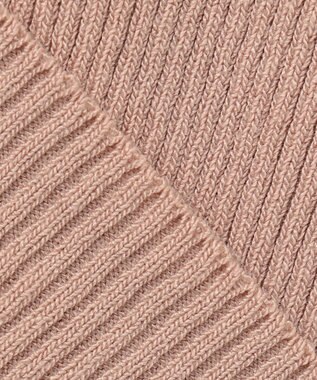 ANY パフスリーブリブニット ピンク