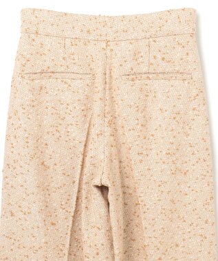 JOSEPH ツイード　フルレングストラウザーズ Ivory/Clay