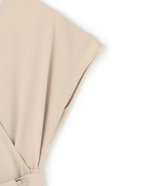 BEIGE， 【洗える・L-size】CINDY / ラップワンピース Sand x Black