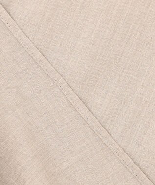 23区 【洗える】トリアセスラブストレッチ フレンチスリーブ ブラウス ベージュ系