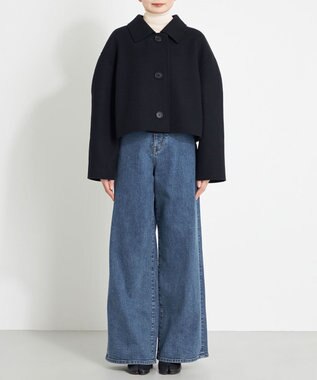 NAVE クロップドリバージャケット ブラック系