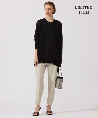 ICB L 【WEB限定・接触冷感・UVカット・洗える】アトラストリコット ジョグパンツ トープ系