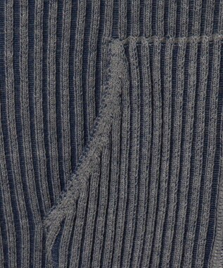 WEGO ヴィンテージライクZIPパーカー ブルー