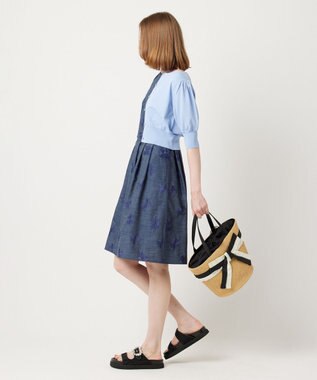 TOCCA 【接触冷感・UV90%以上カット・洗える】BALOON カーディガン サックスブルー系