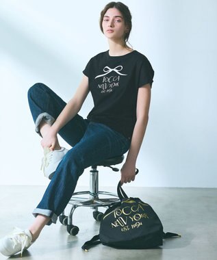 TOCCA DANCING RIBBON TRAVELING BAG バッグ ブラック系