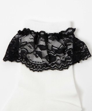 WEGO レースソックス ホワイトその他