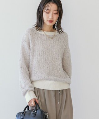 AMERICAN HOLIC テープヤーンプルオーバー Light Gray