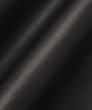 uncrave 【手洗い可】ウォッシャブルエコレザー スカート（uncrave WHITE） ブラック