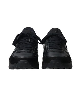 INTER-CHAUSSURES 【BUSSOLA】撥水スリッポンスニーカー​ ブラック