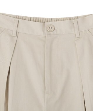 earth music&ecology チノタックパンツ Beige