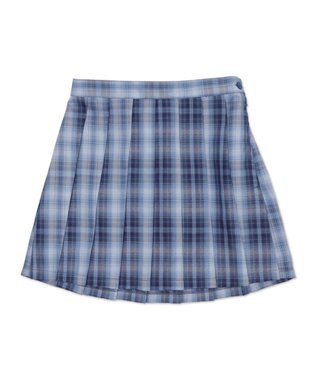 WEGO 【SCHOOLITEM/SMLサイズ展開】スクールプリーツスカート ブルーチェック2