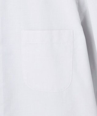 GOTAIRIKU 【形態安定】PREMIUMPLEATS_セミワイドカラー _通年ドレスシャツ(25年秋冬限定色) ライトグレー系