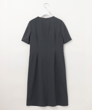 J.PRESS LADIES S 【セットアップ対応・洗える】DRYウーステッド ワンピース グレー系