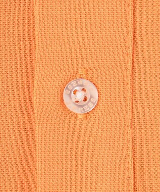 J.PRESS KIDS 【140-170cm】 T/Cライト鹿の子ポロシャツ オレンジ