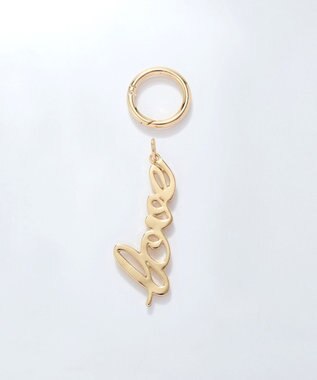 Phoebe レタードキーチャーム　ラブ ゴールド