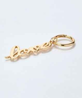 Phoebe レタードキーチャーム　ラブ ゴールド