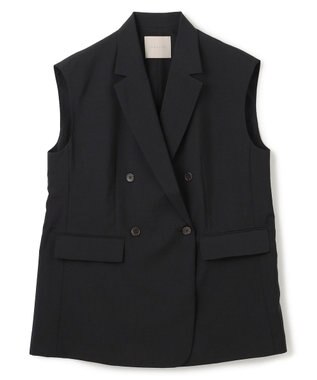 UNFILO TENNEN TOUCH テーラードジレ ブラック