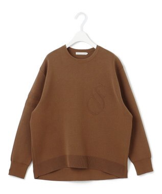 ICB 【洗える】ナンバリングカラーニット  プルオーバー コーヒー系［ソウルナンバー８］