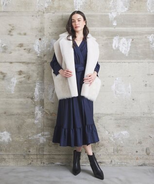 GRACE CONTINENTAL 【BLANCHA】ムートンジレ