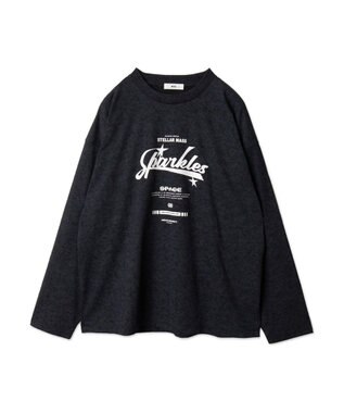 WEGO 【ユニセックス着用ITEM】スノーダイグラフィックT（LS） ブラック