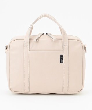 YUSHI 【本革/2way】NUANCE - BOSTON SHOULDER 本革 ボストンショルダー ホワイト