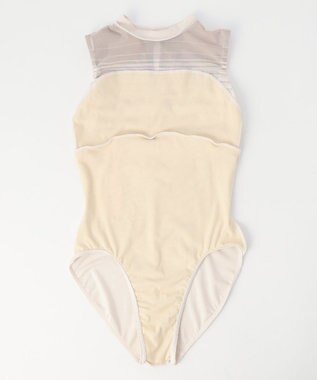 Chacott ハイネックレオタード ホワイト