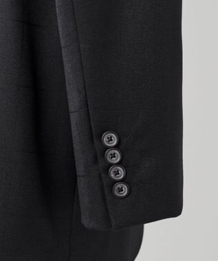 GOTAIRIKU 【御幸毛織】 DRYSPINNER ストレッチ スーツ ブラック系4