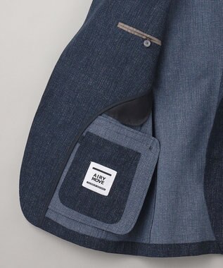 GOTAIRIKU 圧倒的清涼感・８つの機能美【接触冷感/通気性/軽量/撥水…等】クールドッツ セットアップジャケット（24年モデル） ネイビー系8