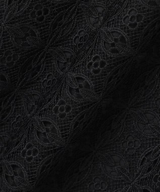 自由区 S ジオメトリックレース パンツ ブラック