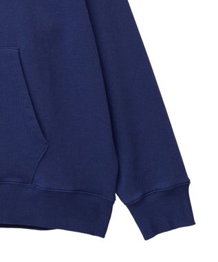AMERICAN HOLIC フロッキーロゴプリント裏毛パーカー Navy