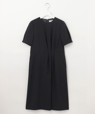 J.PRESS LADIES S 【セットアップ対応・洗える】DRYウーステッド ワンピース ブラック系