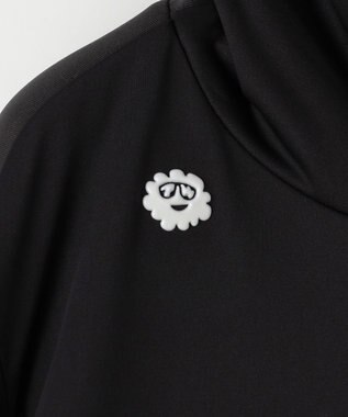 PW CIRCULUS 【防風/防寒】【MEN】オフタートルロングスリーブカットソー ブラック系