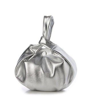 UNBILLION カシュカシュ cachecache / ワンハンドルラウンドバッグ シルバー