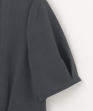 J.PRESS LADIES S 【セットアップ対応・洗える】DRYウーステッド ワンピース グレー系