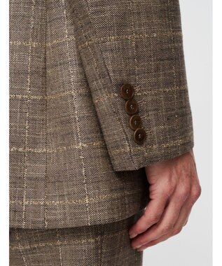 JOSEPH ウールバンブー　ダブルブレステッドジャケット Escargot Mel