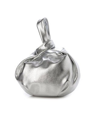 UNBILLION カシュカシュ cachecache / ワンハンドルラウンドバッグ シルバー